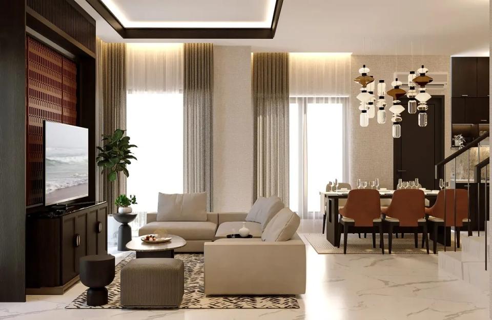 Grand Pasadena Village Type 8 x 19 Standard 3 Lantai